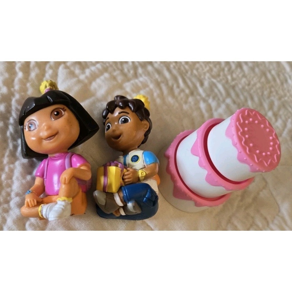 Dora the Explorer Birthday Cake Decoration Toy Diego 2011 Viacom - Picture 10 of 10